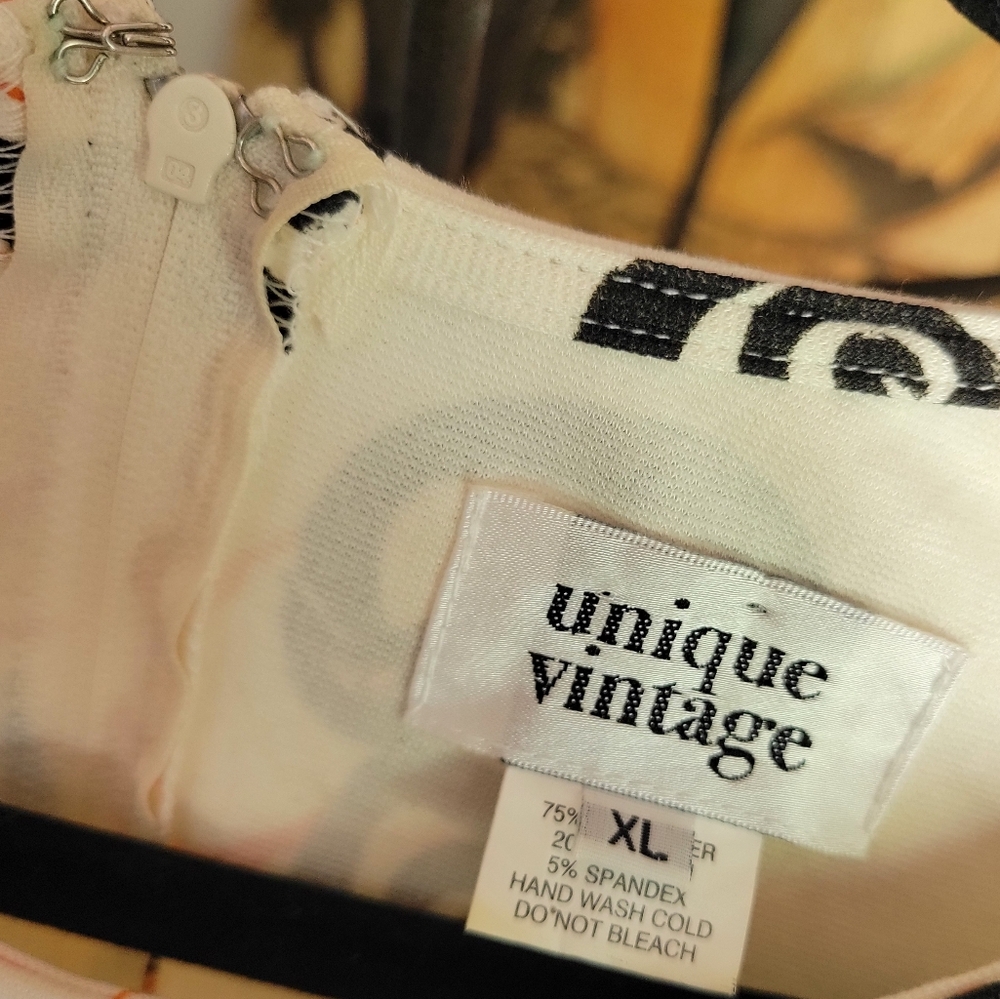 UNIQUE VINTAGE Halloween Collection Fit And Flare Dress - Picture 7 of 11